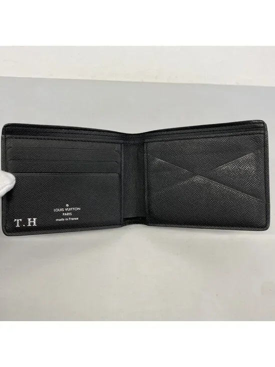 Louis Vuitton Billfold Taiga Portefeuille Multiple Ardoise Wallet - Picture 3 of 10